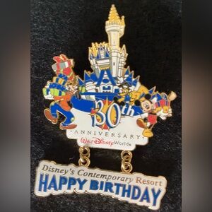 Disney LE1000 Cast Contemporary Resort 30th Anniversary Pin